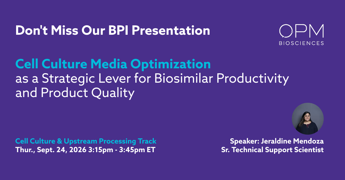 Don't miss OPM's presentation at BPI 2026